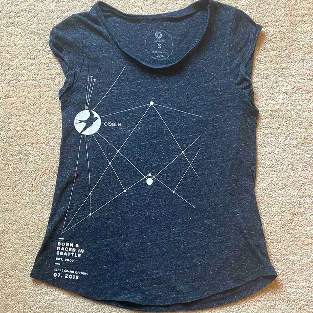 Oiselle Constellation Store Grand Opening Tee Shirt